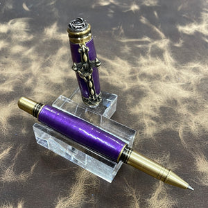 Amazing Grace Rollerball Pens (fountain pen convertible)