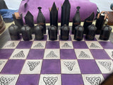 Leather Chess Pieces