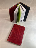 Red Crackle Field Notes/Passport Cover