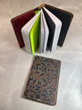 Blue/Brown Floral Field Notes/Passport Cover
