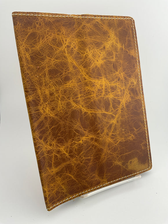 Tan Crackle 5.75x8.5/A5 Size Journal Cover