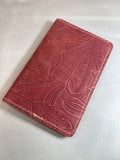 Red Floral Field Notes/Passport Cover