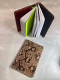 Snake Print Field Notes/Passport Cover